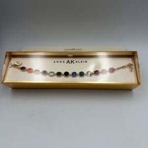 Anne Klein Vibrant Gemstone Bracelet
